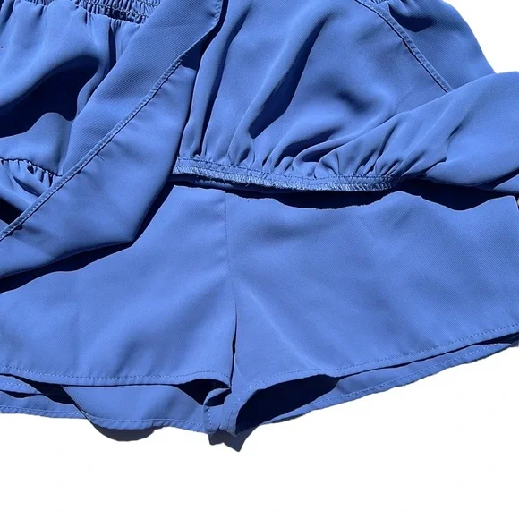 Amanda Uprichard Blue Romper - Picture 6 of 9